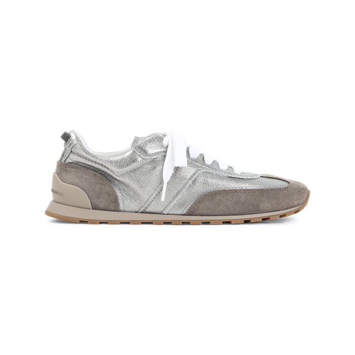 Sneakers Nude & Neutrals Leather Rubber