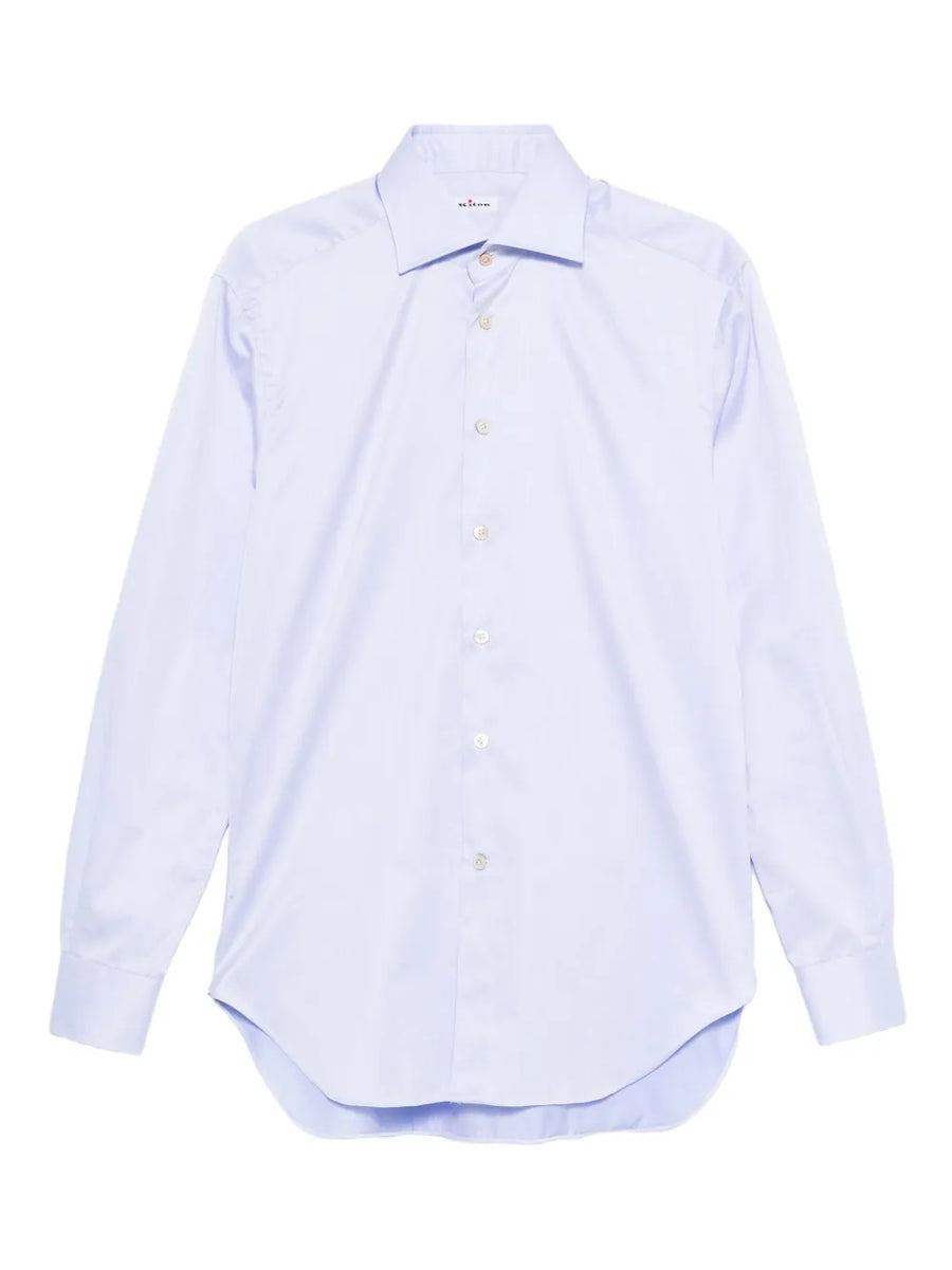 Kiton Cotton 100% shirt in lavender