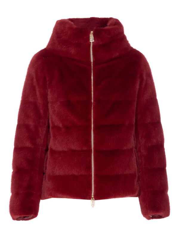 Herno Duck Down 100% down jacket in burgundy