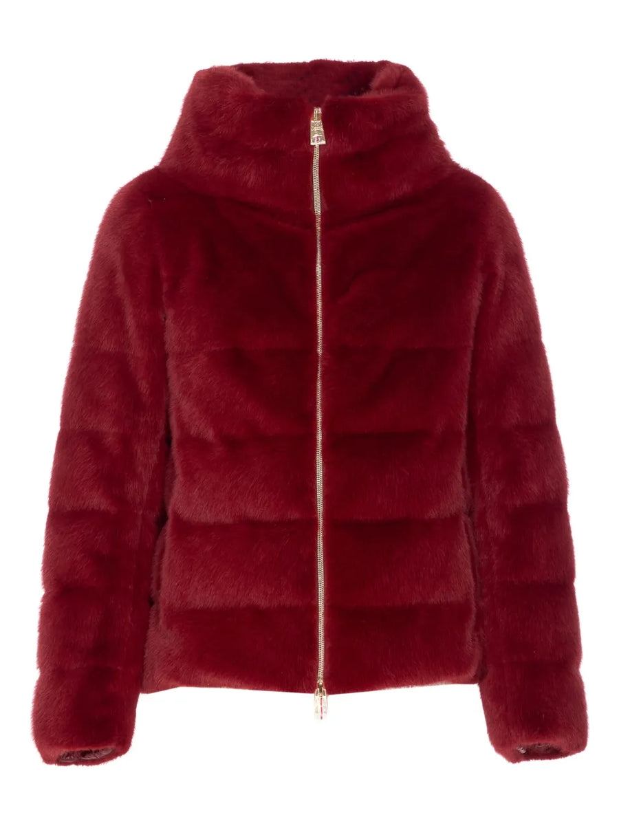 Herno Duck Down 100% down jacket in burgundy