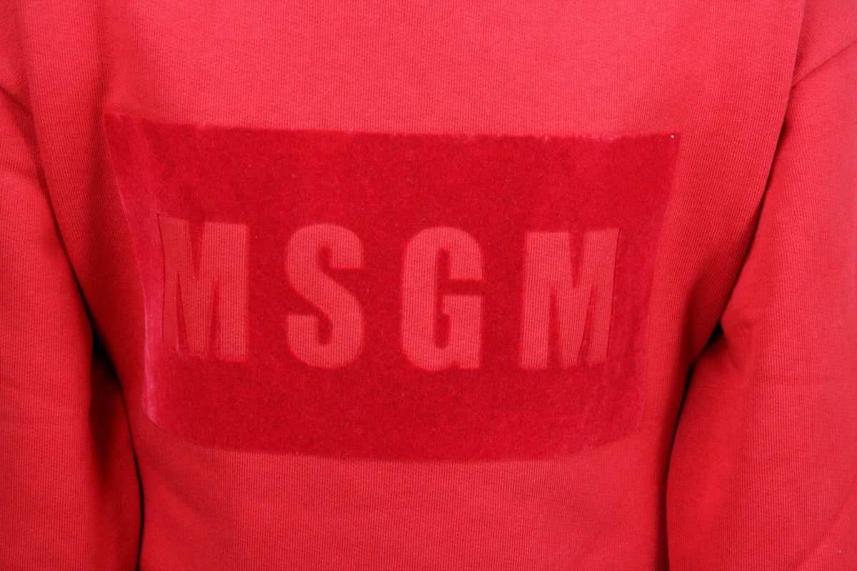 MSGM Sweaters Red 100co