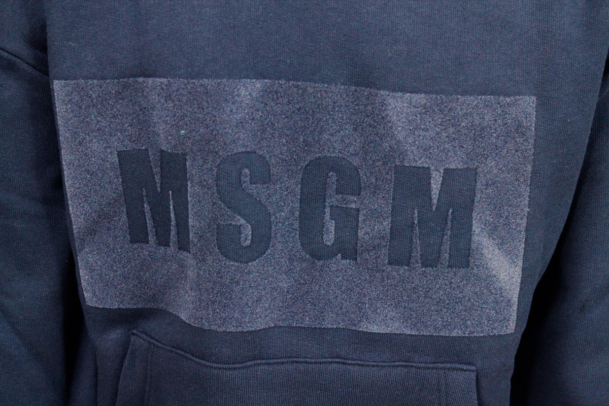 MSGM Sweaters Blue 100co