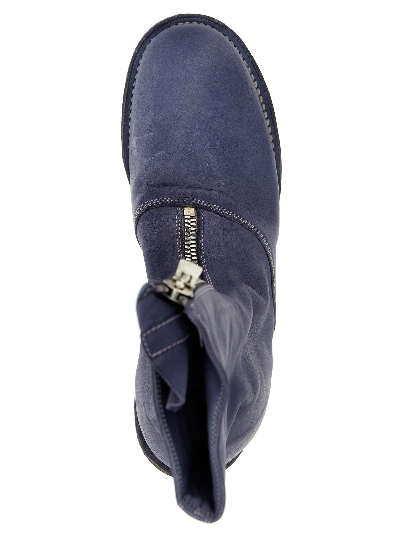 310 ankle boots Purple Leather Boots
