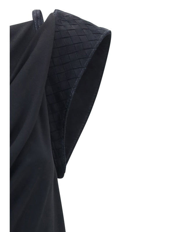 Dress Viscose Crêpe Jersey Double Black
