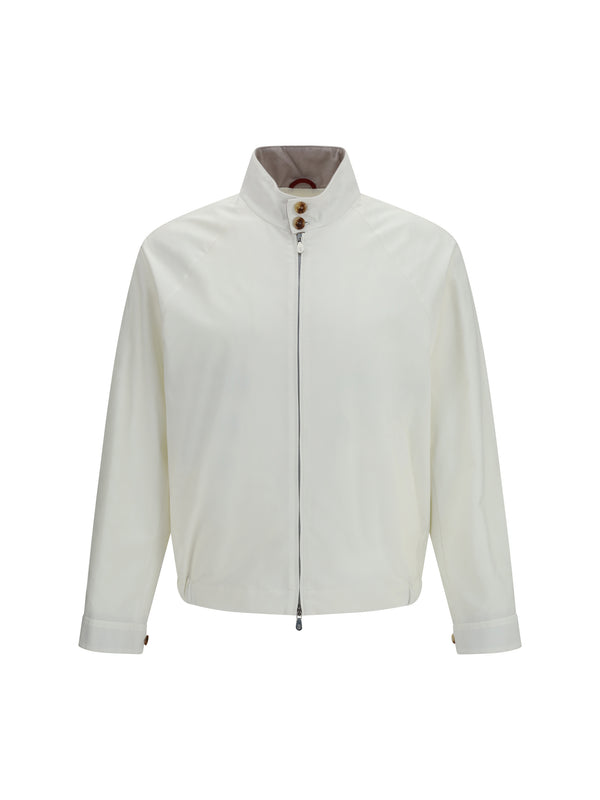 Brunello Cucinelli 67% Cotton jacket in white