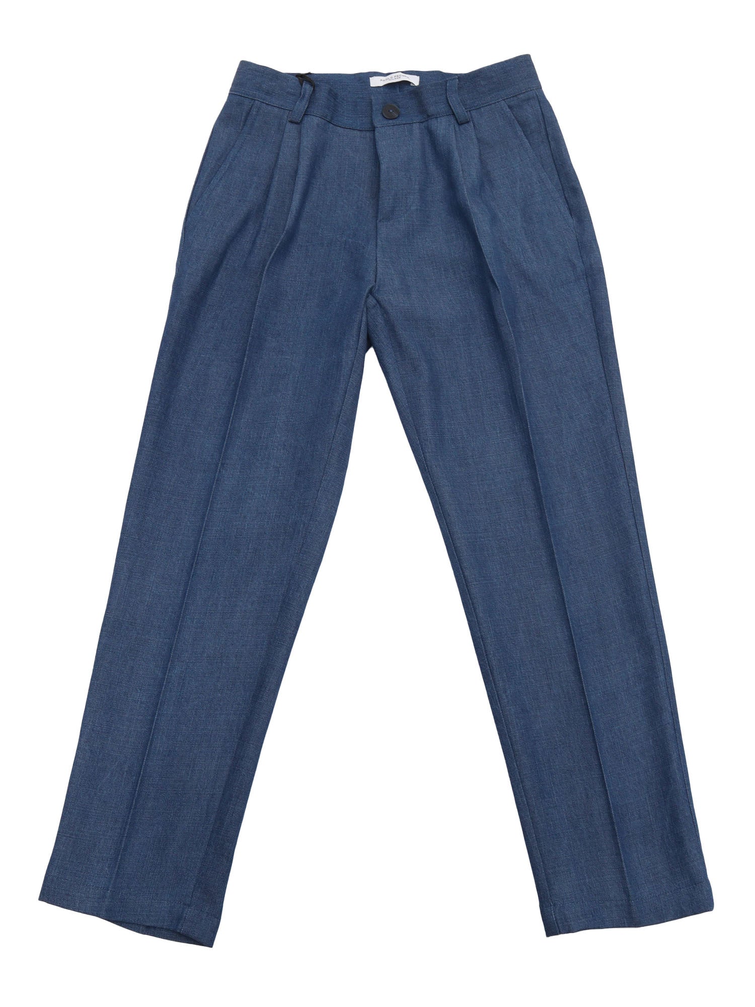 BOY PANTS Blue Tencel
