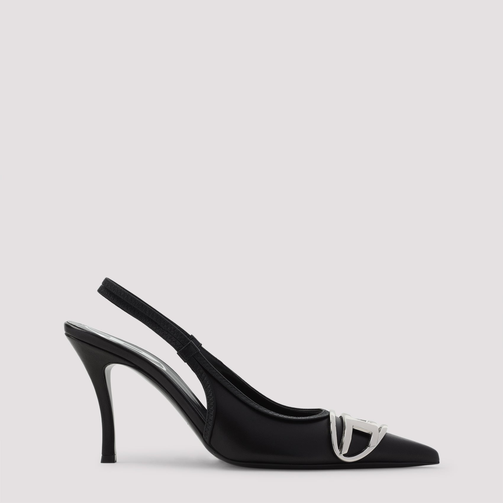 D-venus Sb Decolletes Black Polyvinyacetate Shoe