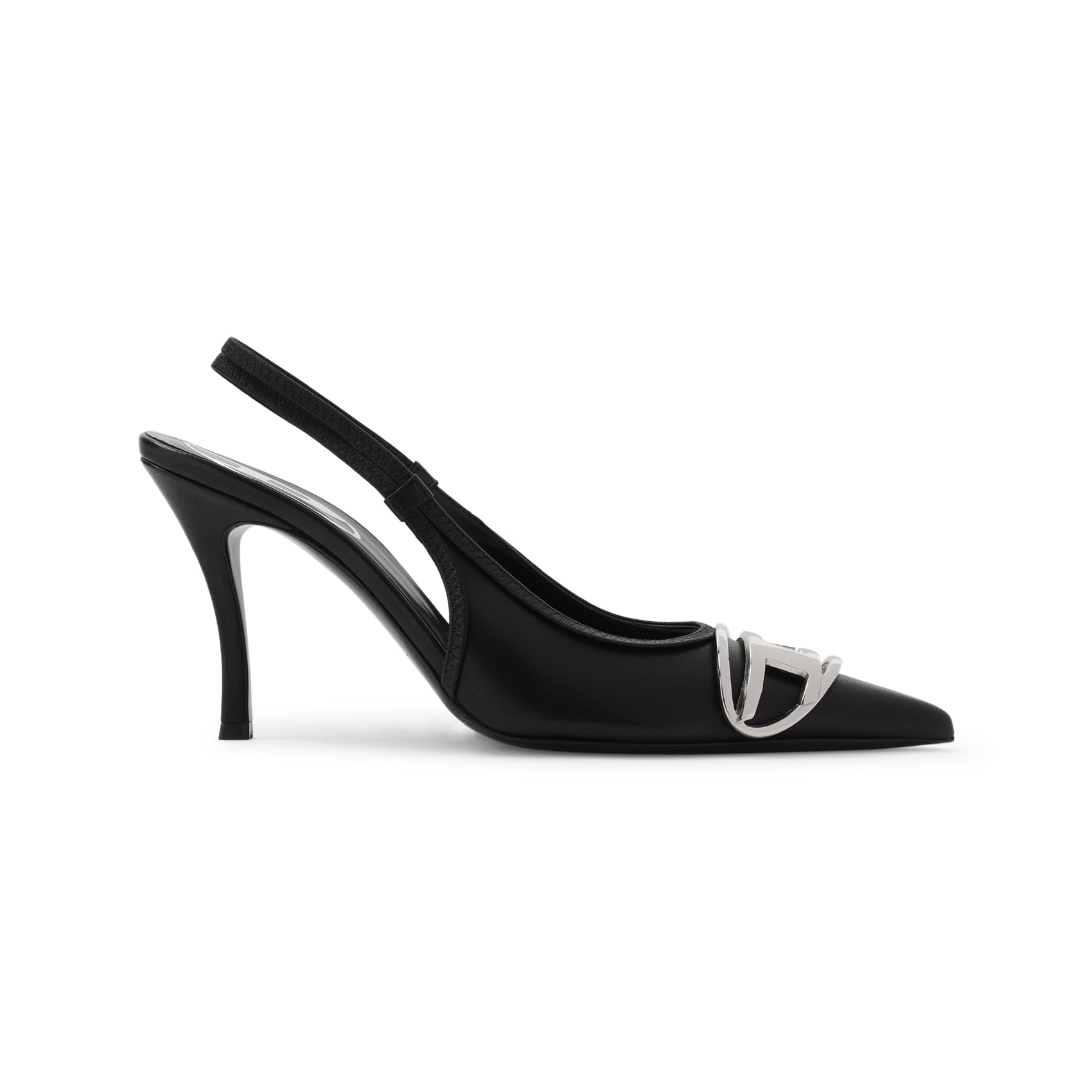D-venus Sb Decolletes Black Polyvinyacetate Shoe