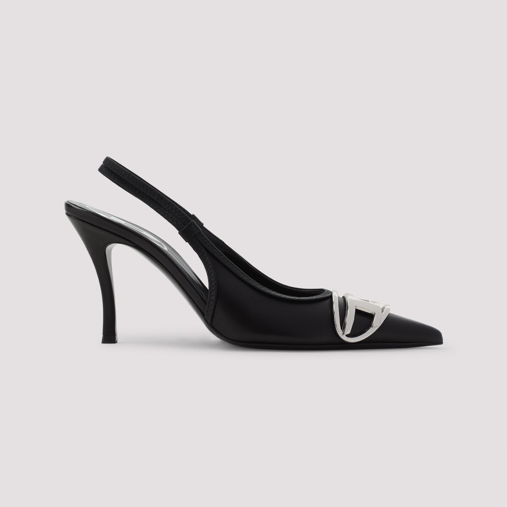 D-venus Sb Decolletes Black Polyvinyacetate Shoe