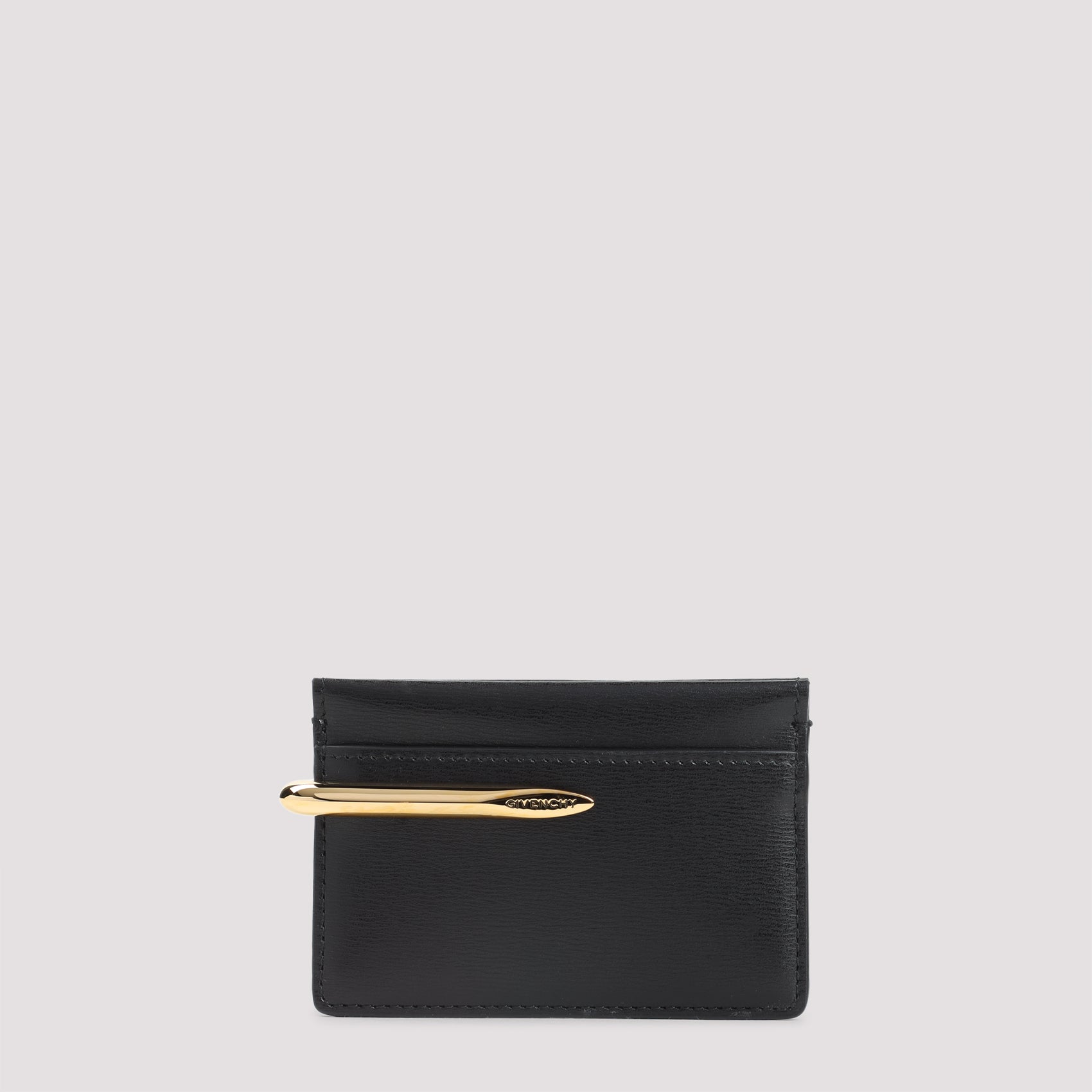 Pinch Credit Card Case Black Calf Leather Smallleathergoods