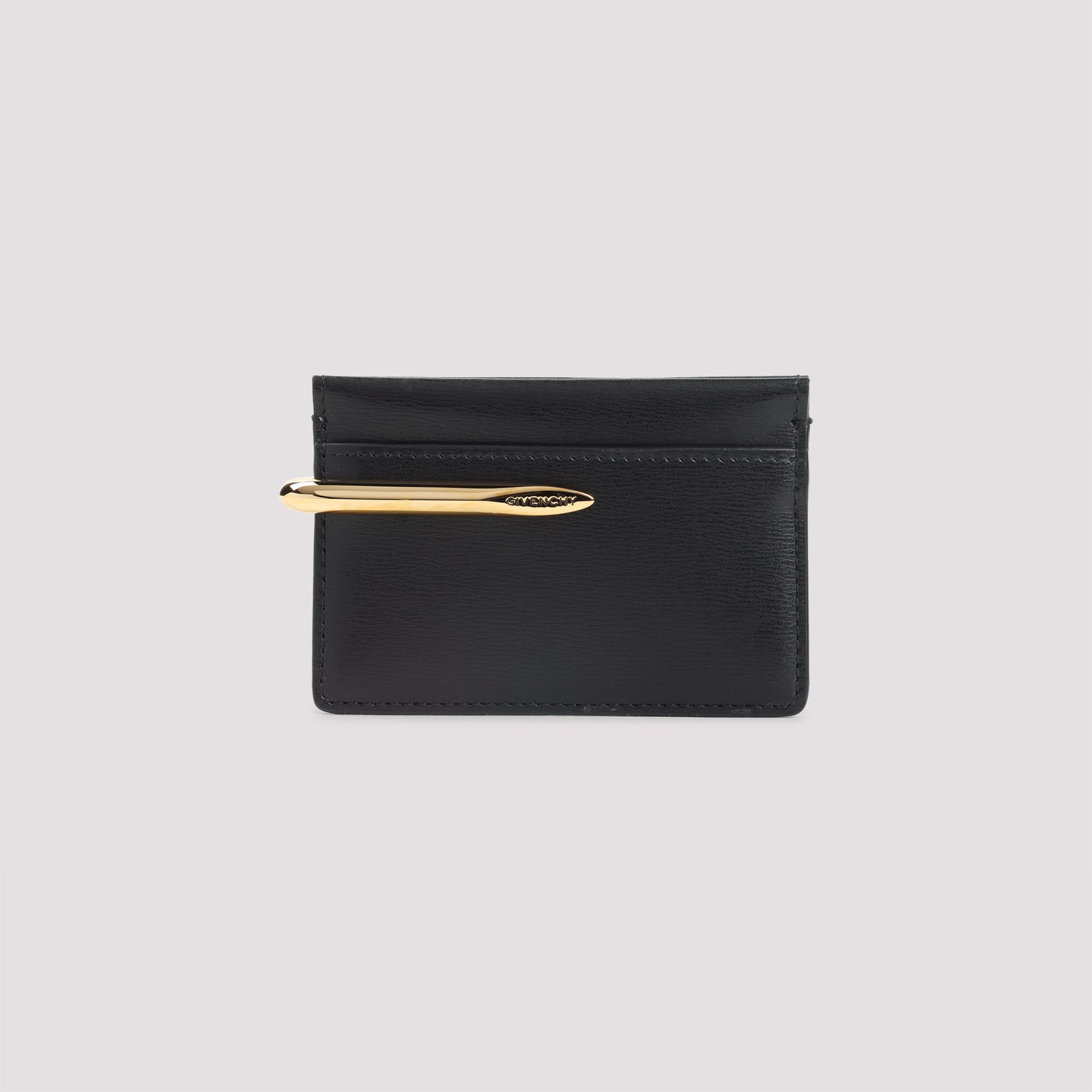 Pinch Credit Card Case Black Calf Leather Smallleathergoods
