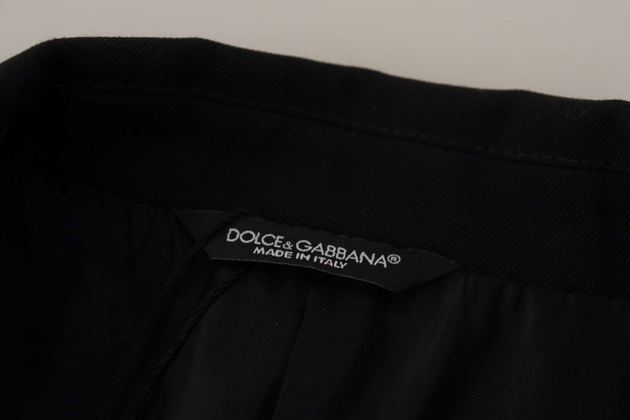 Dolce & Gabbana 97% Virgin Wool blazer in black