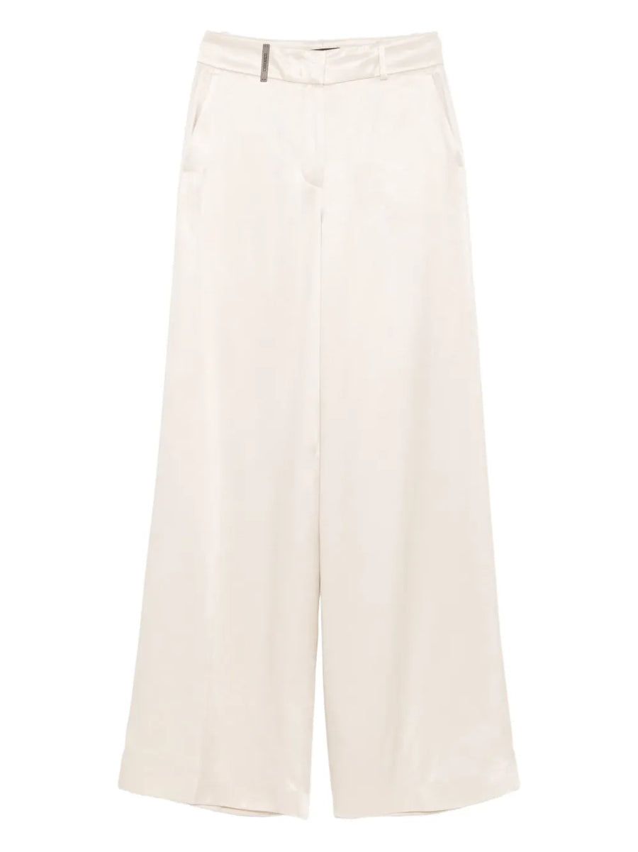 Peserico Outer: Viscose 58% trousers in beige