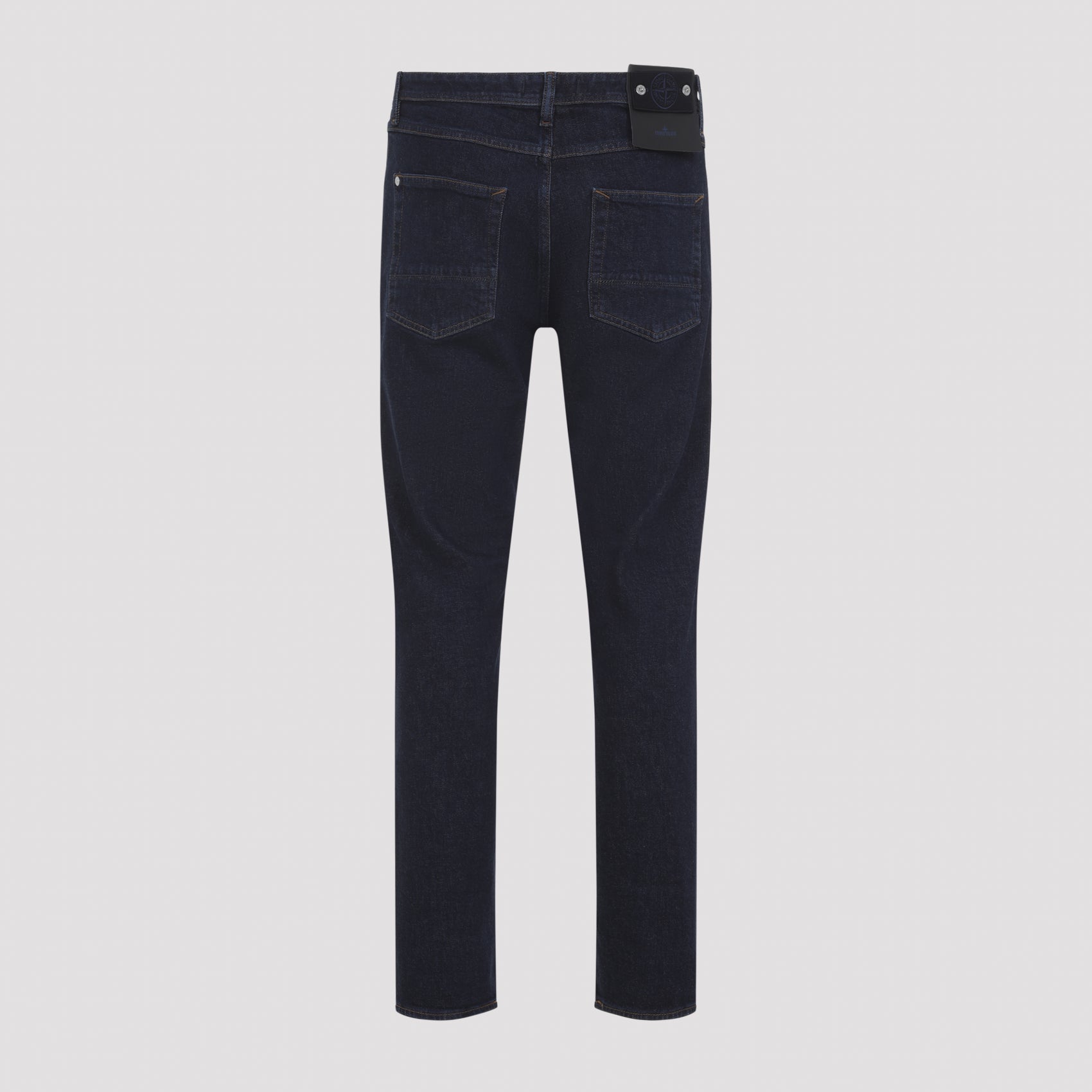 Trousers Blue Cotton Elastane Jean