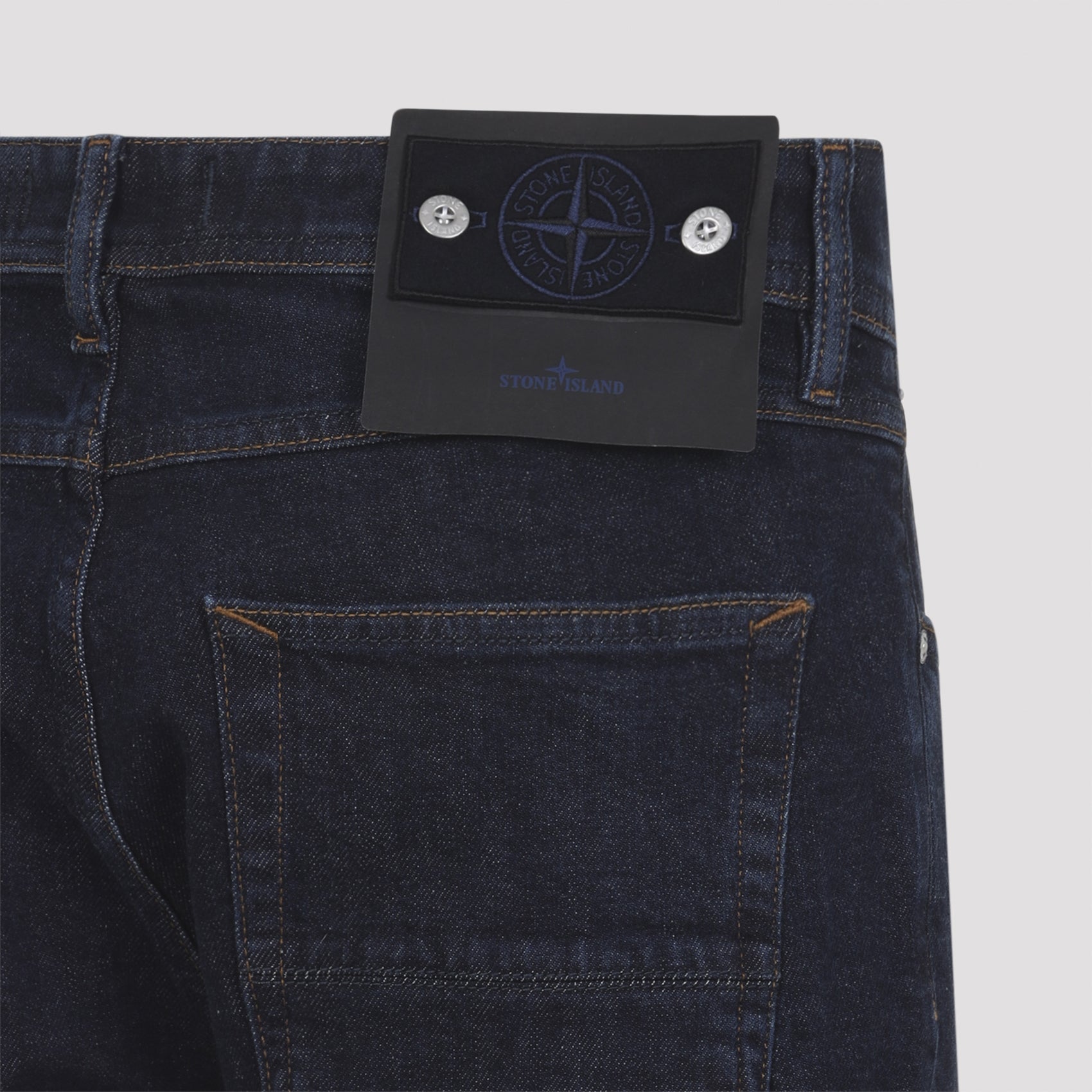 Trousers Blue Cotton Elastane Jean