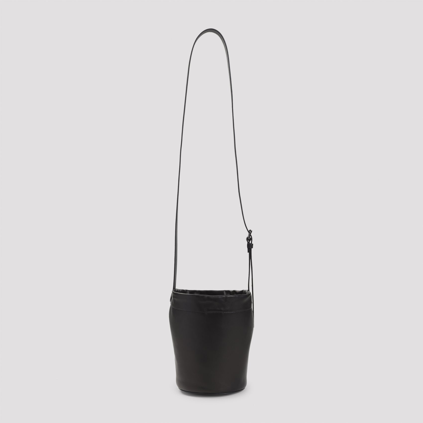 Pouch Belt Bag Black Lamb Leather