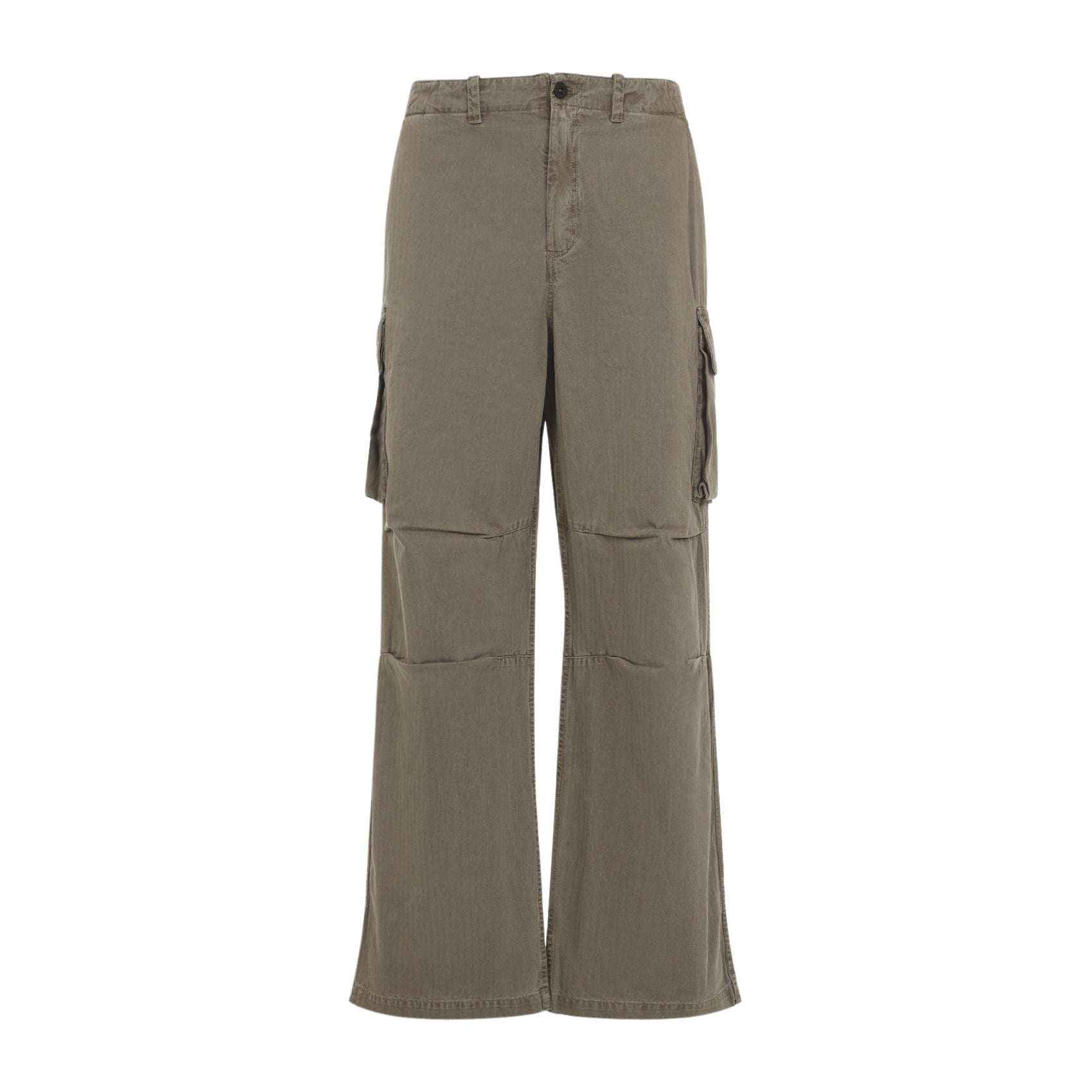 Mount Cargo Pants Green Cotton