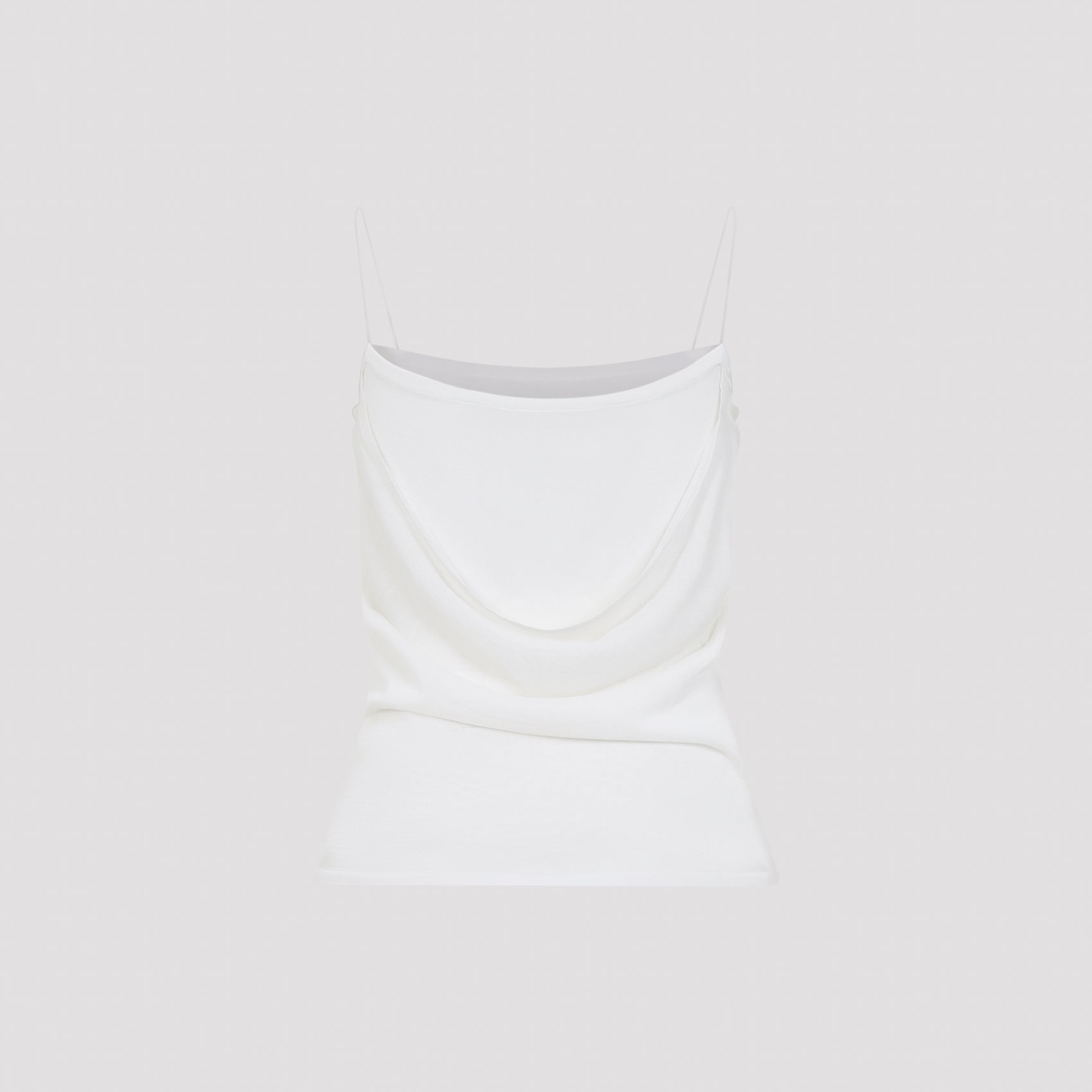 The Plumetis Top White Viscose