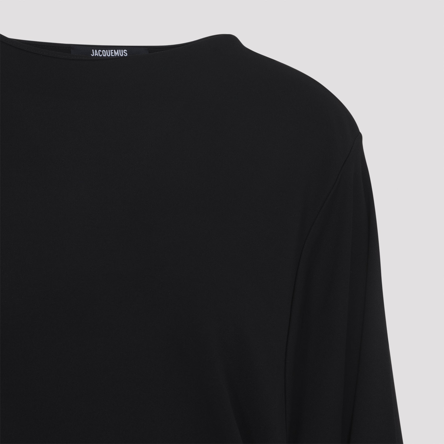 The Mistral Mini Dress Black Viscose Polyamide