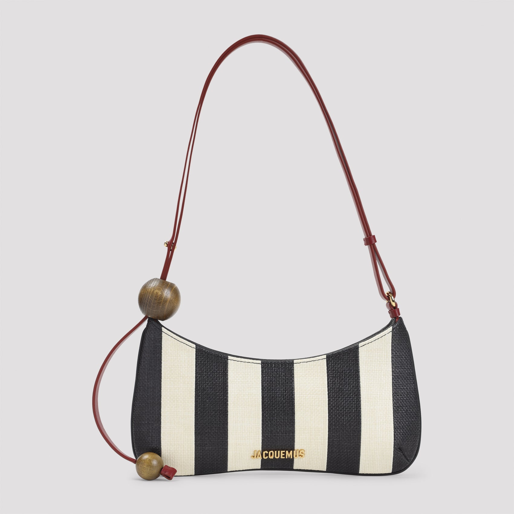 The Bisou Perle Handbag Black Calf Leather Bag