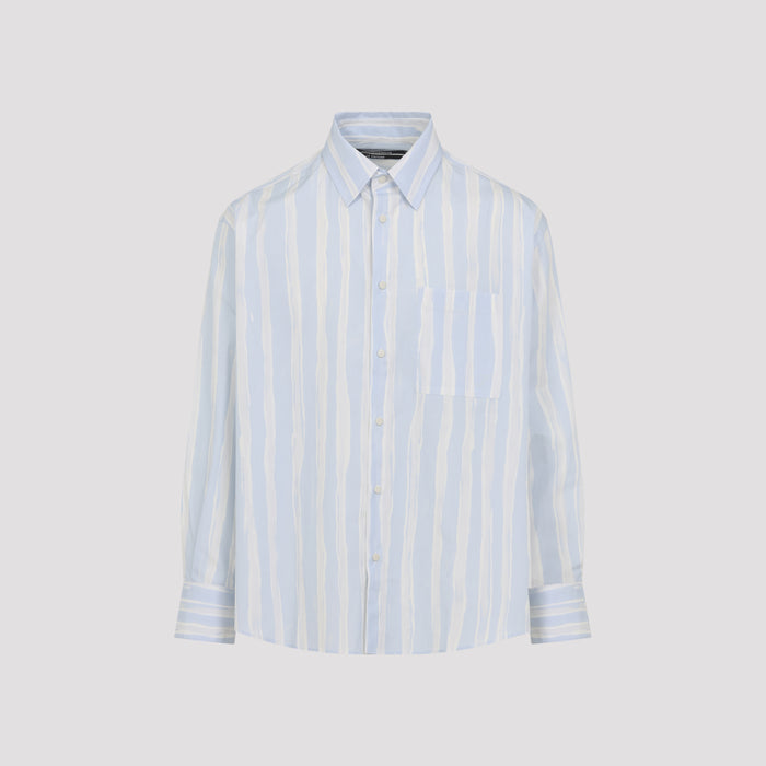 The Camargue Shirt Blue Cotton