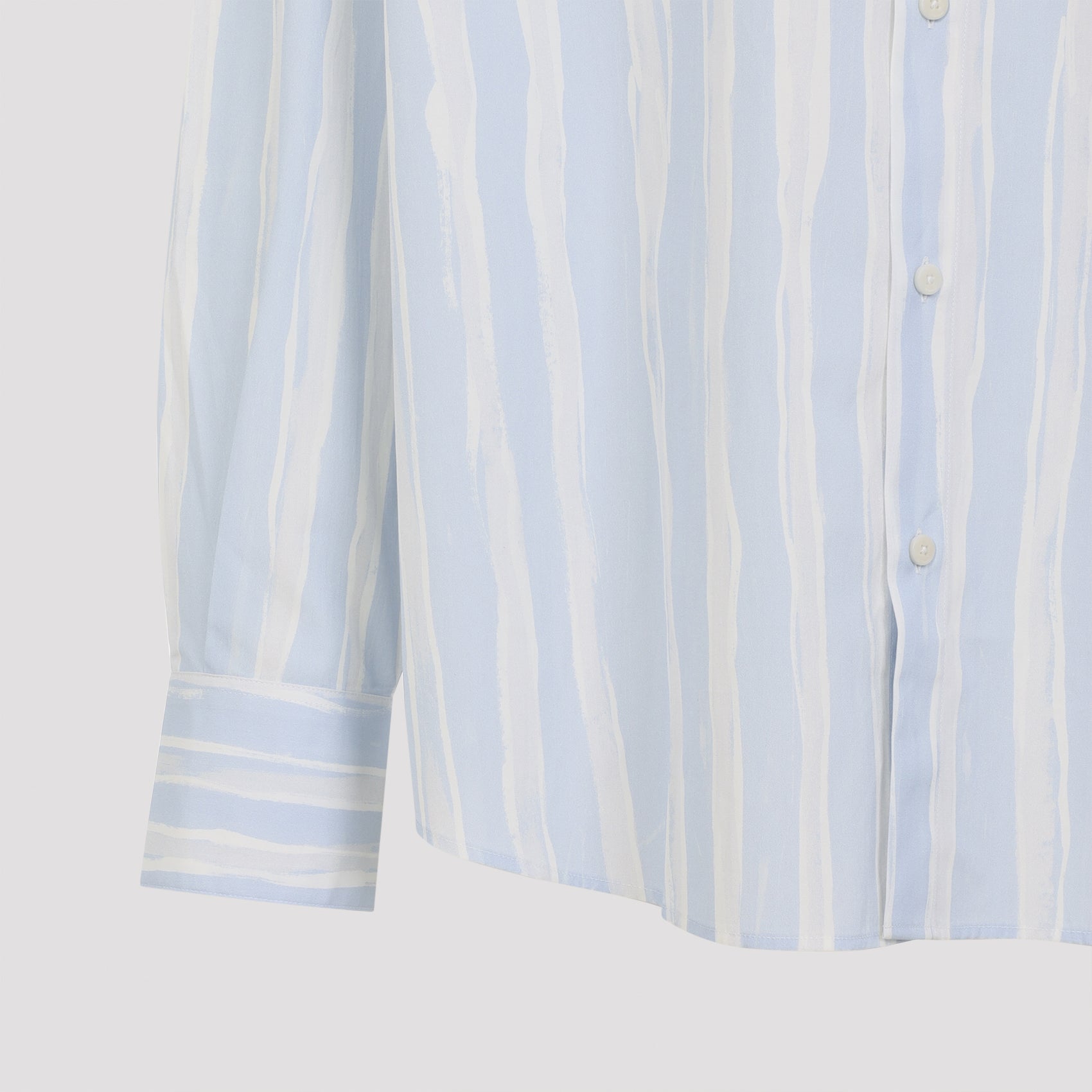 The Camargue Shirt Blue Cotton