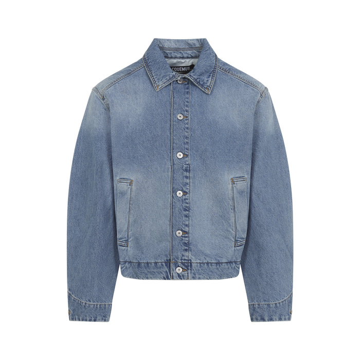 The Mirada De-nimes Jacket Blue Cotton