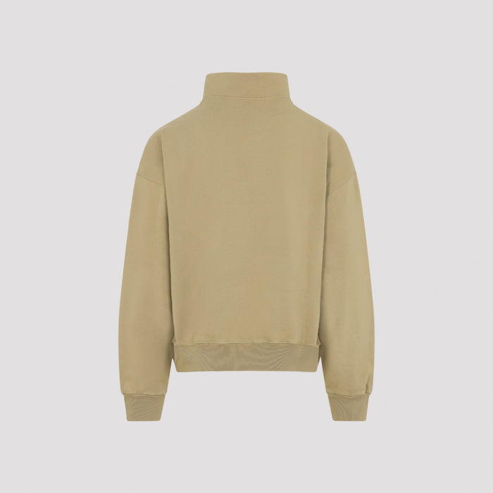 Gros Grain Sweatshirt Nude & Neutrals Cotton Sweater
