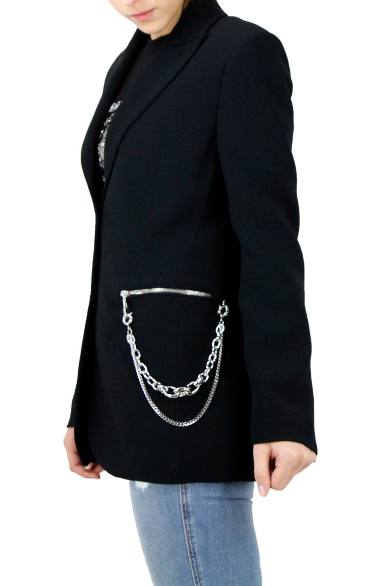Ermanno Scervino Jackets Black 55ac 45vi