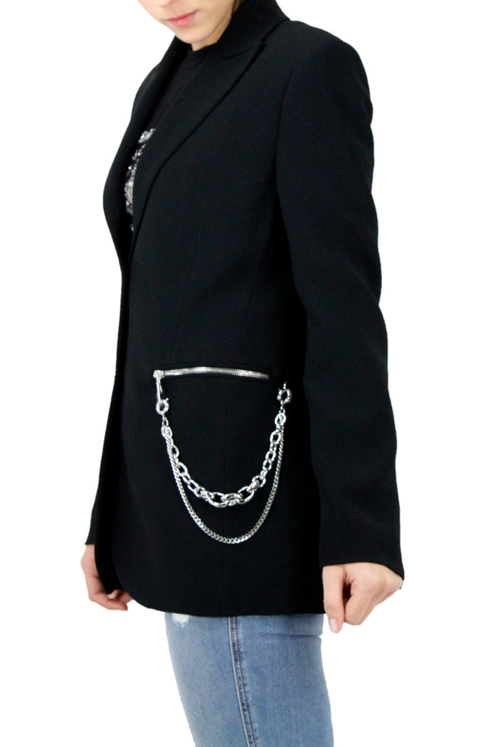 Ermanno Scervino Jackets Black 55ac 45vi