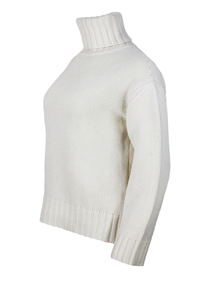 Fabiana Filippi Sweaters Cream 75wv 15se 10ws