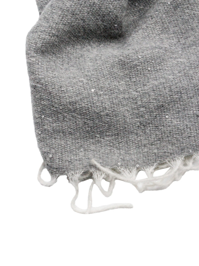 Fabiana Filippi Scarfs Grey 40wv 9se 8ws 20pl