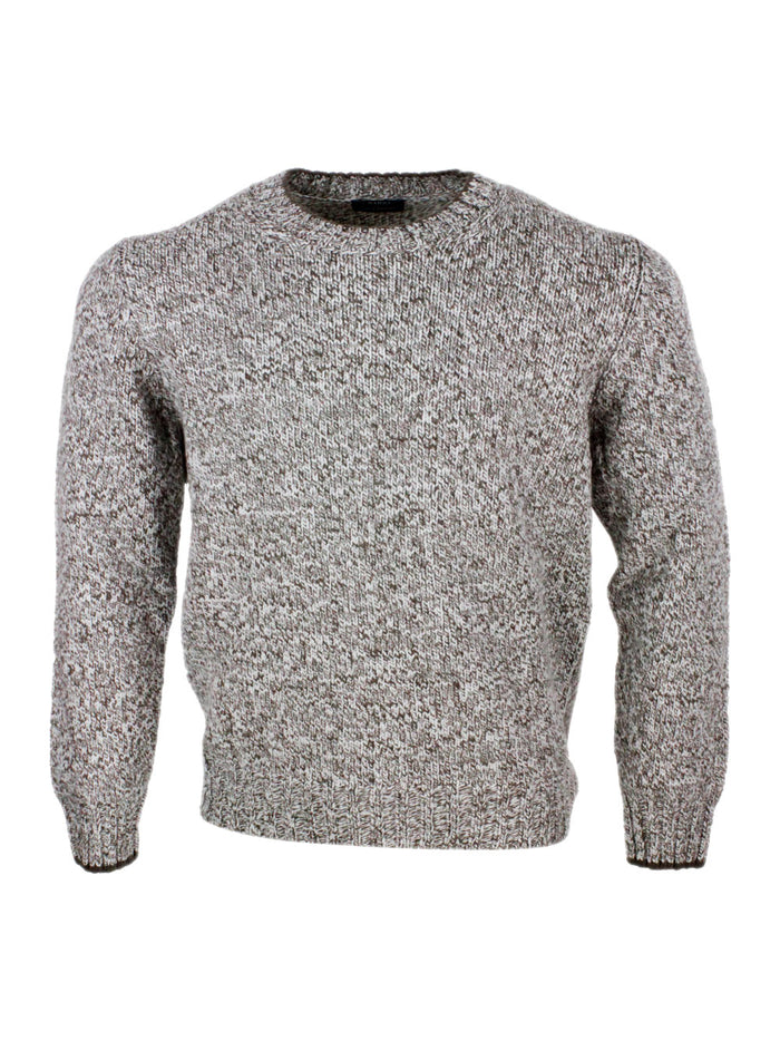 Barba Napoli Sweaters Beige 100wv