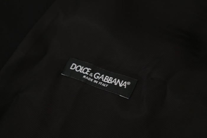 Dolce & Gabbana 98% Virgin Wool suit in black — view 2