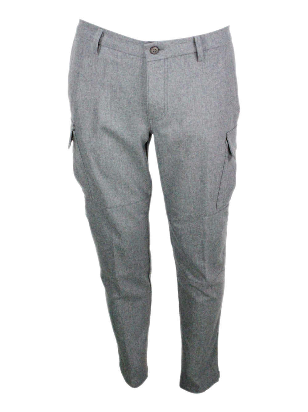 Eleventy Trousers Grey 90wv 8ws 2ea