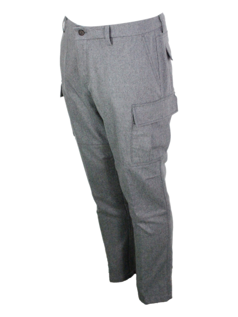 Eleventy Trousers Grey 90wv 8ws 2ea