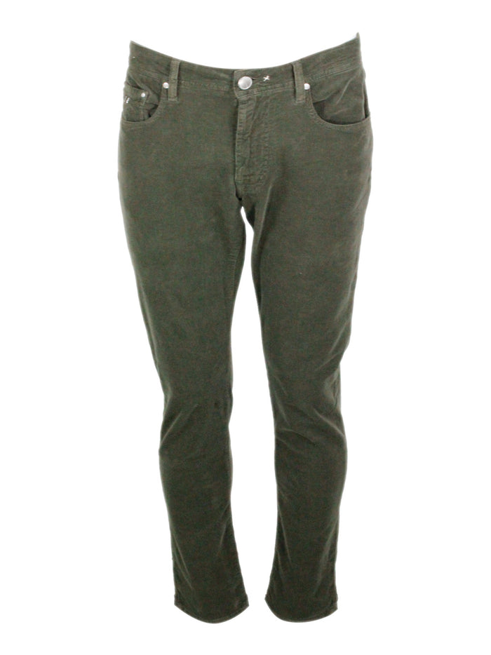 Tramarossa Trousers Green 98co 2ea