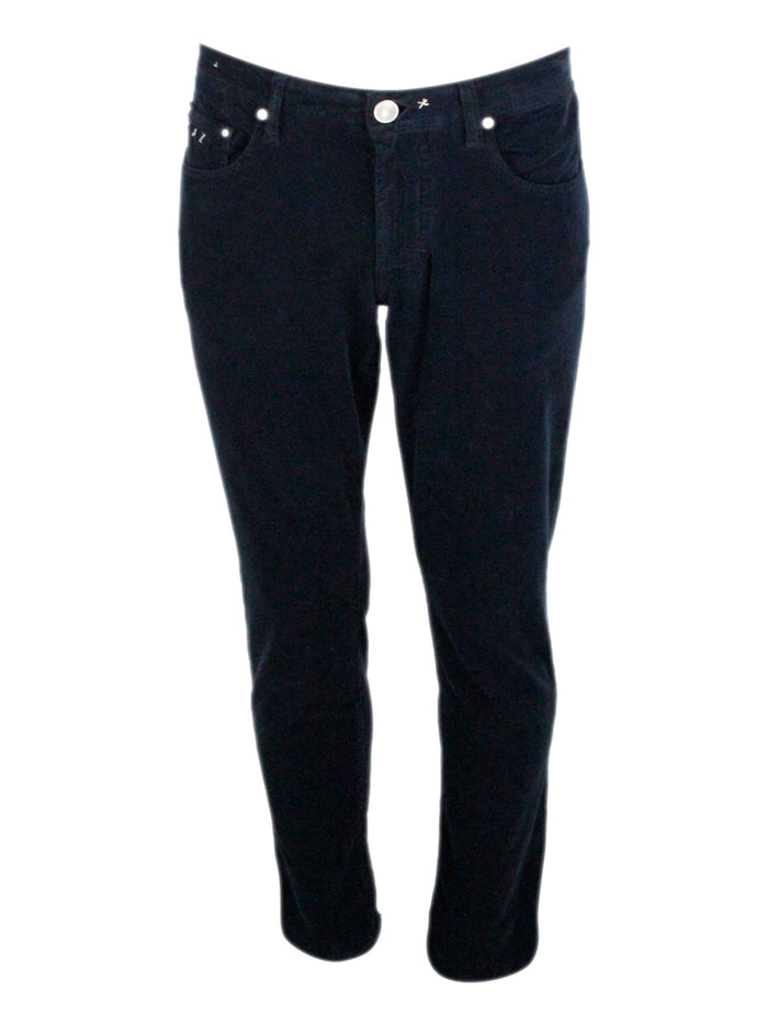Tramarossa Trousers Dark Blu 98co 2ea