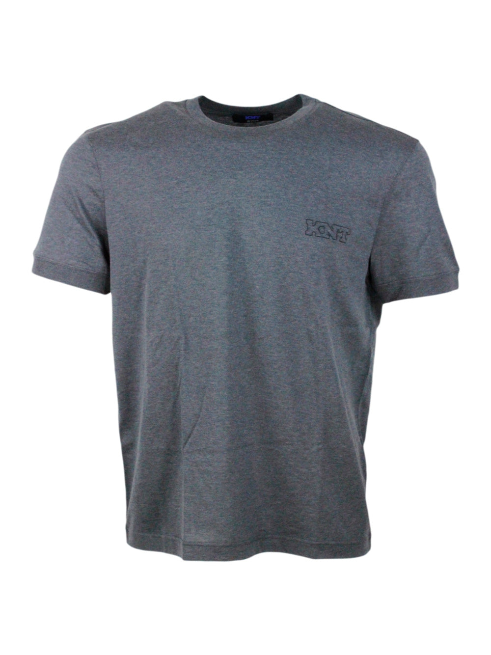 Kiton T-shirts and Polos Grey 100co