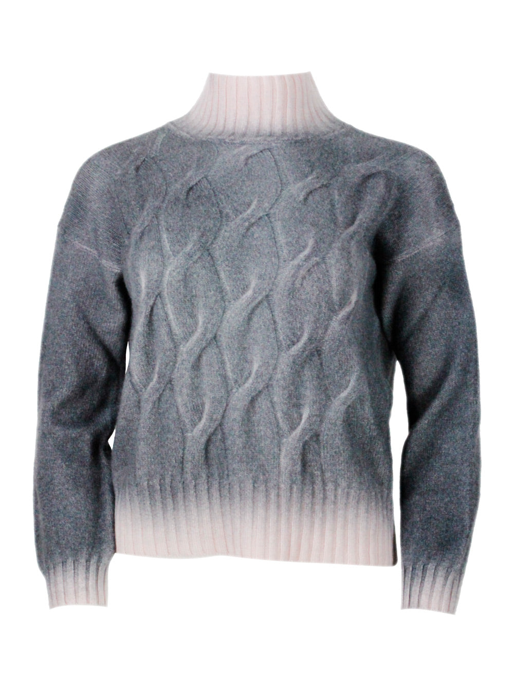Ploumanch Sweaters Grigio - Rosa 100ws