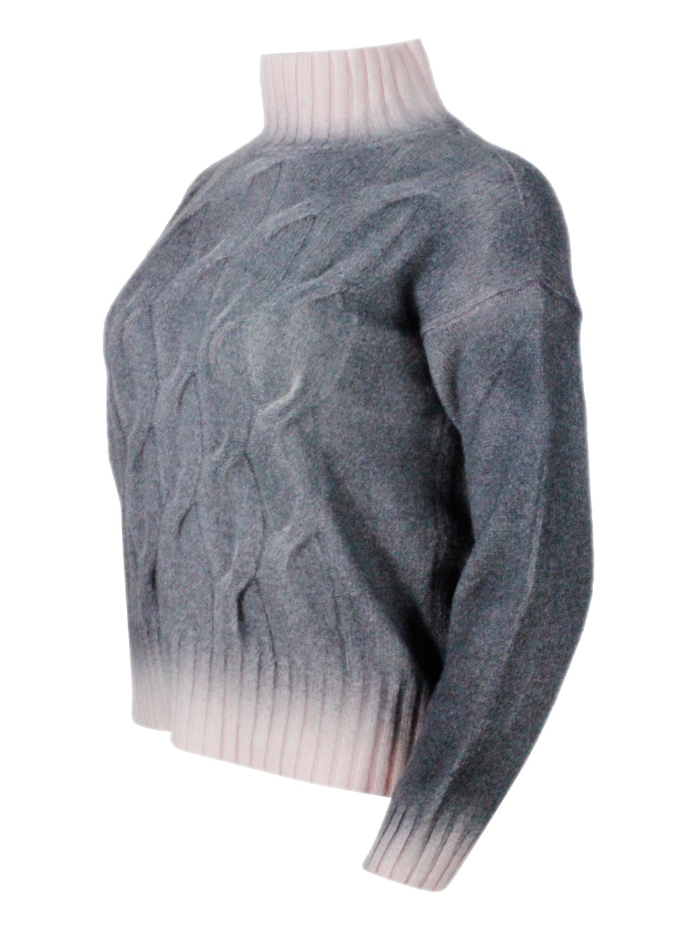 Ploumanch Sweaters Grigio - Rosa 100ws