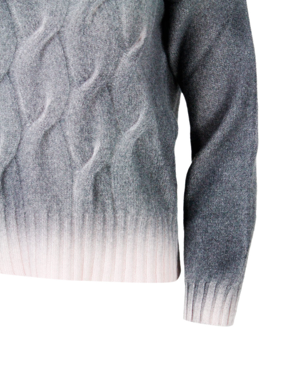 Ploumanch Sweaters Grigio - Rosa 100ws
