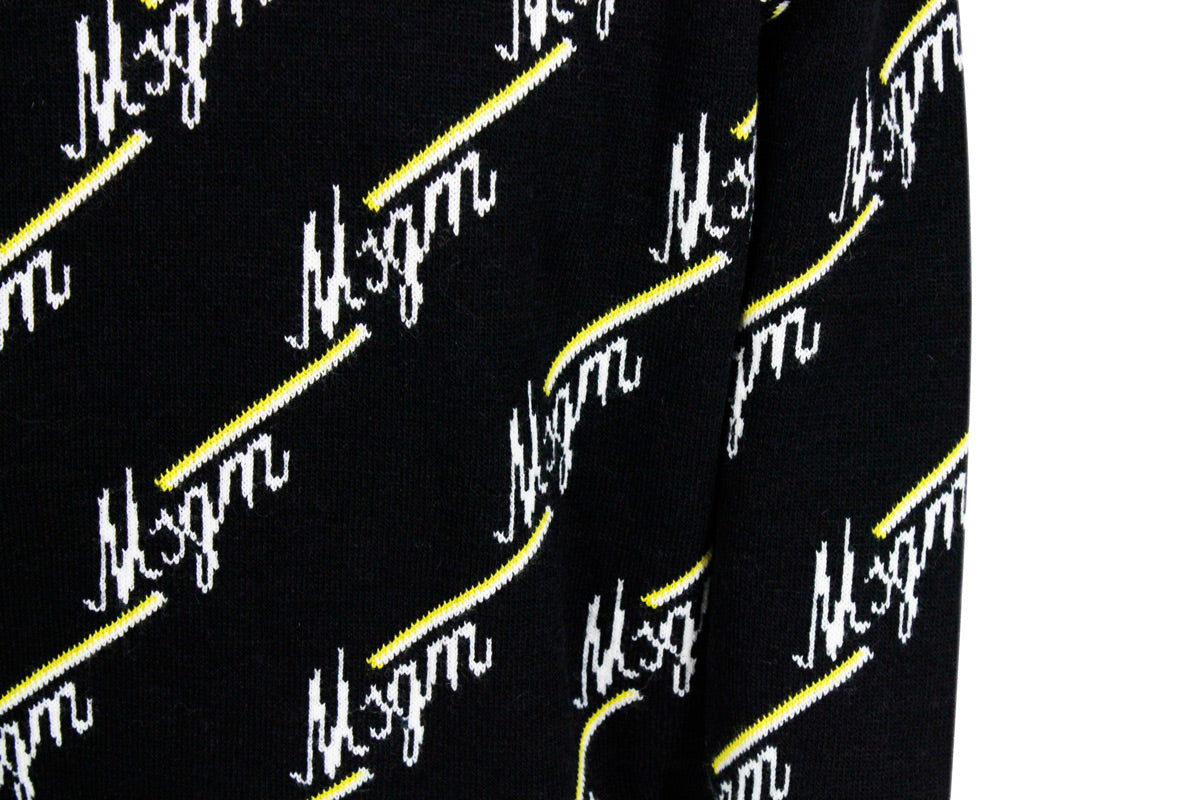MSGM Sweaters Black 70ac 30wv