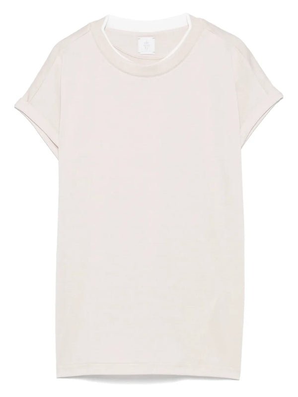 Eleventy Cotton 100% t-shirt in cream