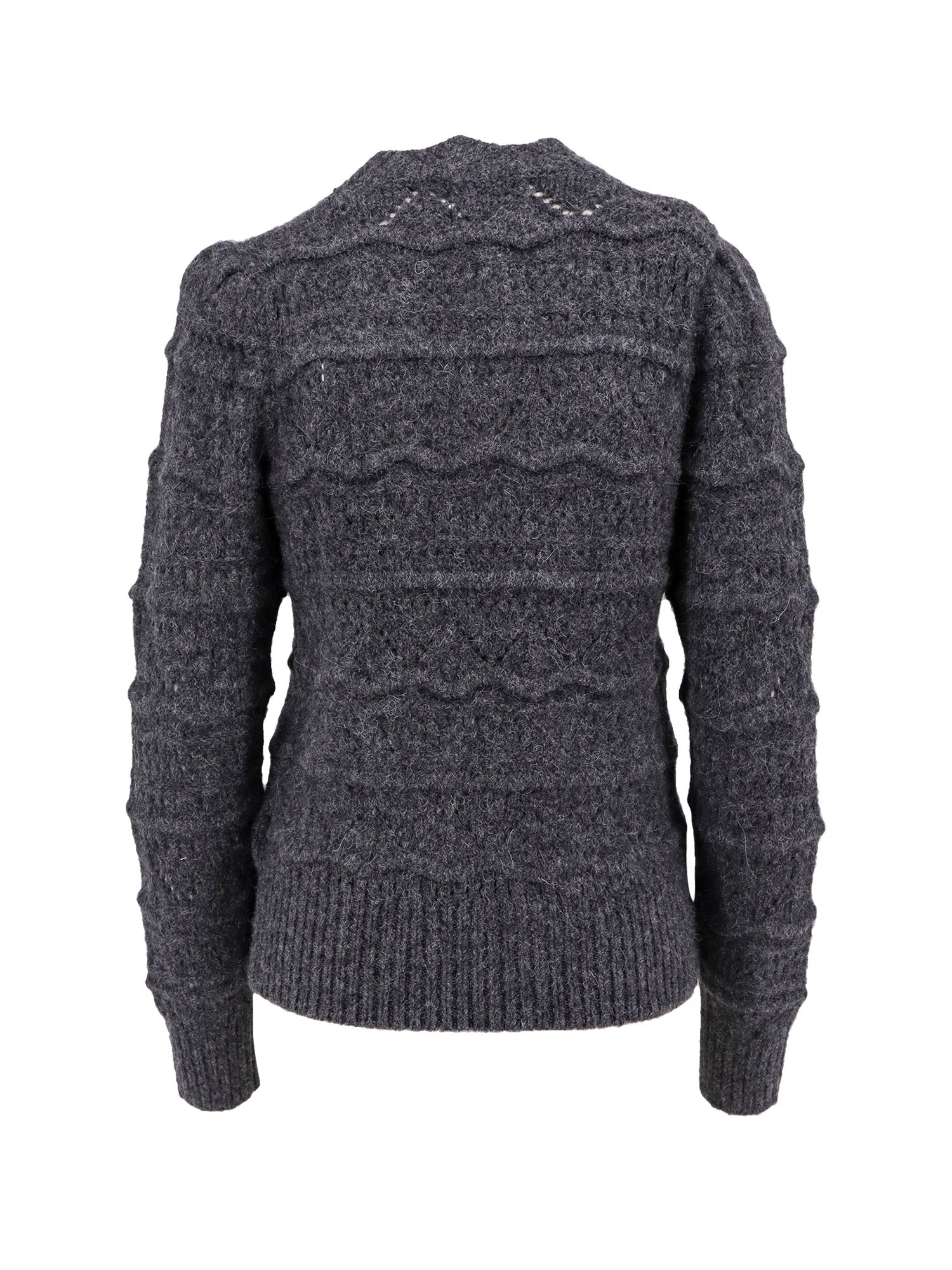 Marant Etoile Sweaters Grey Alpaca Poliammide Elastan