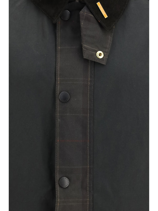 Waxed Jacket Bedale Sage Cotton