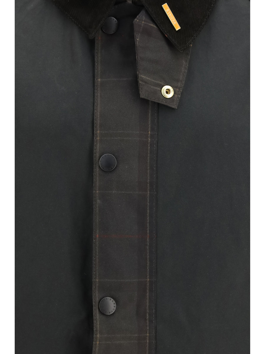 Waxed Jacket Bedale Sage Cotton