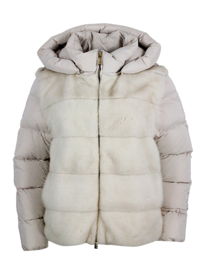 Moorer Jackets Stone 100ny