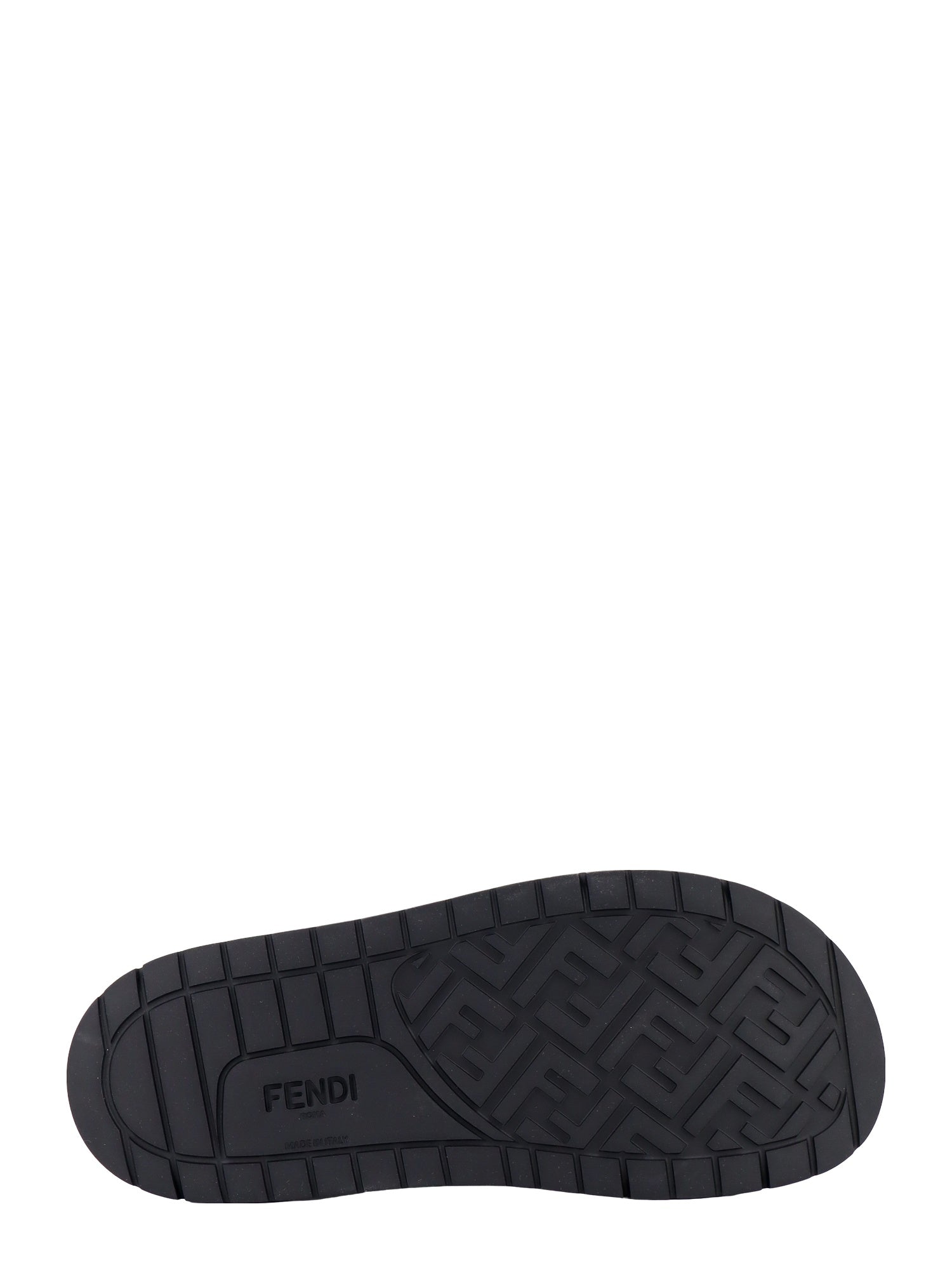 Fendi Sandals Brown Tessuto Ff