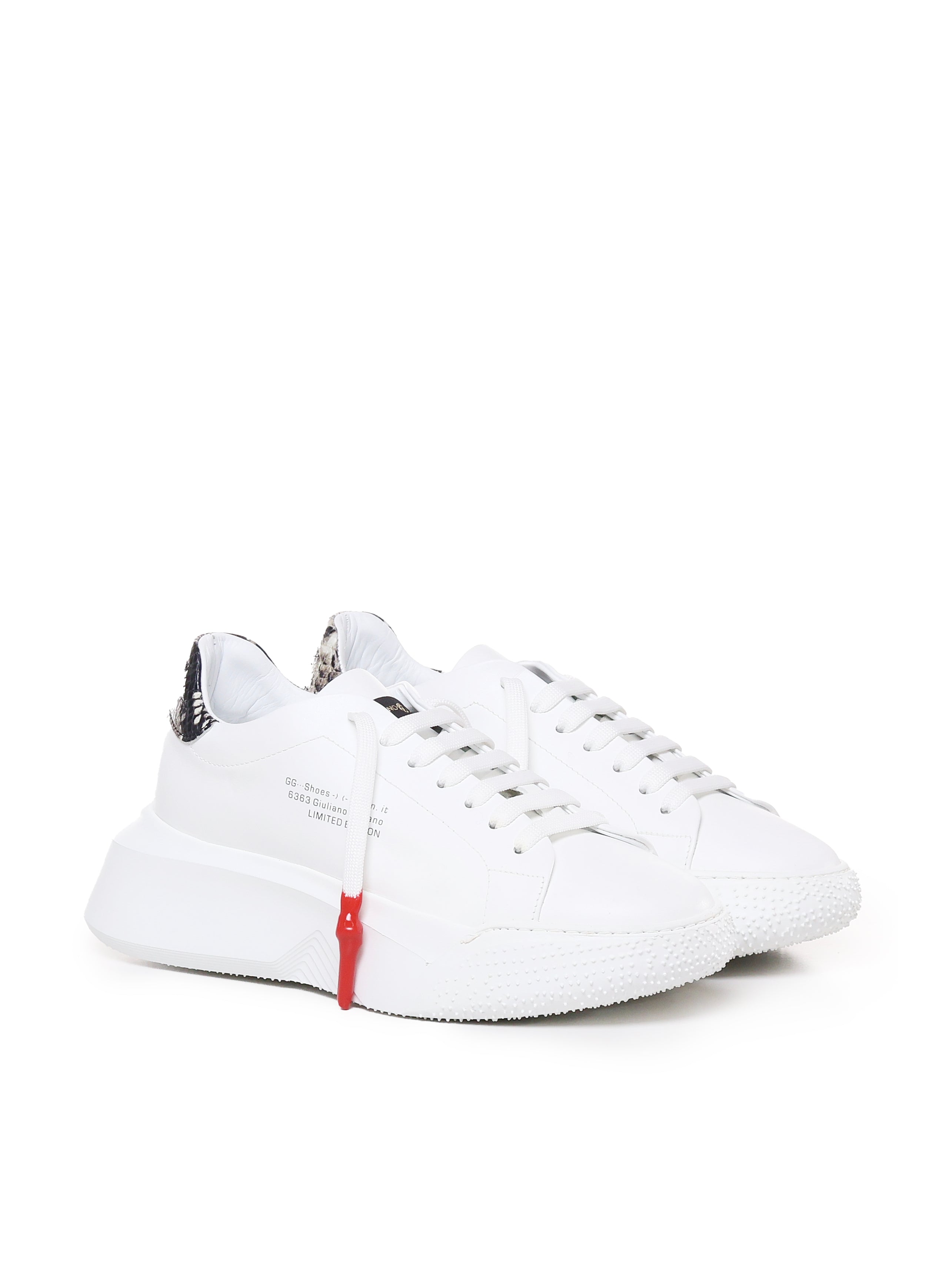 Giuliano Galiano Sneakers White Calfskin